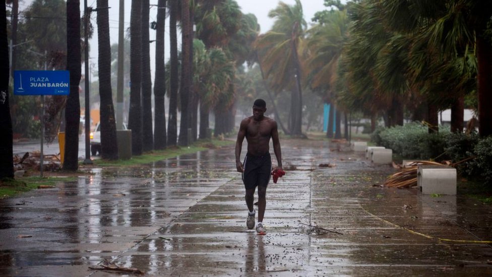 También ha causado estragos en República Dominicana. (Foto Prensa Libre: Getty Images)