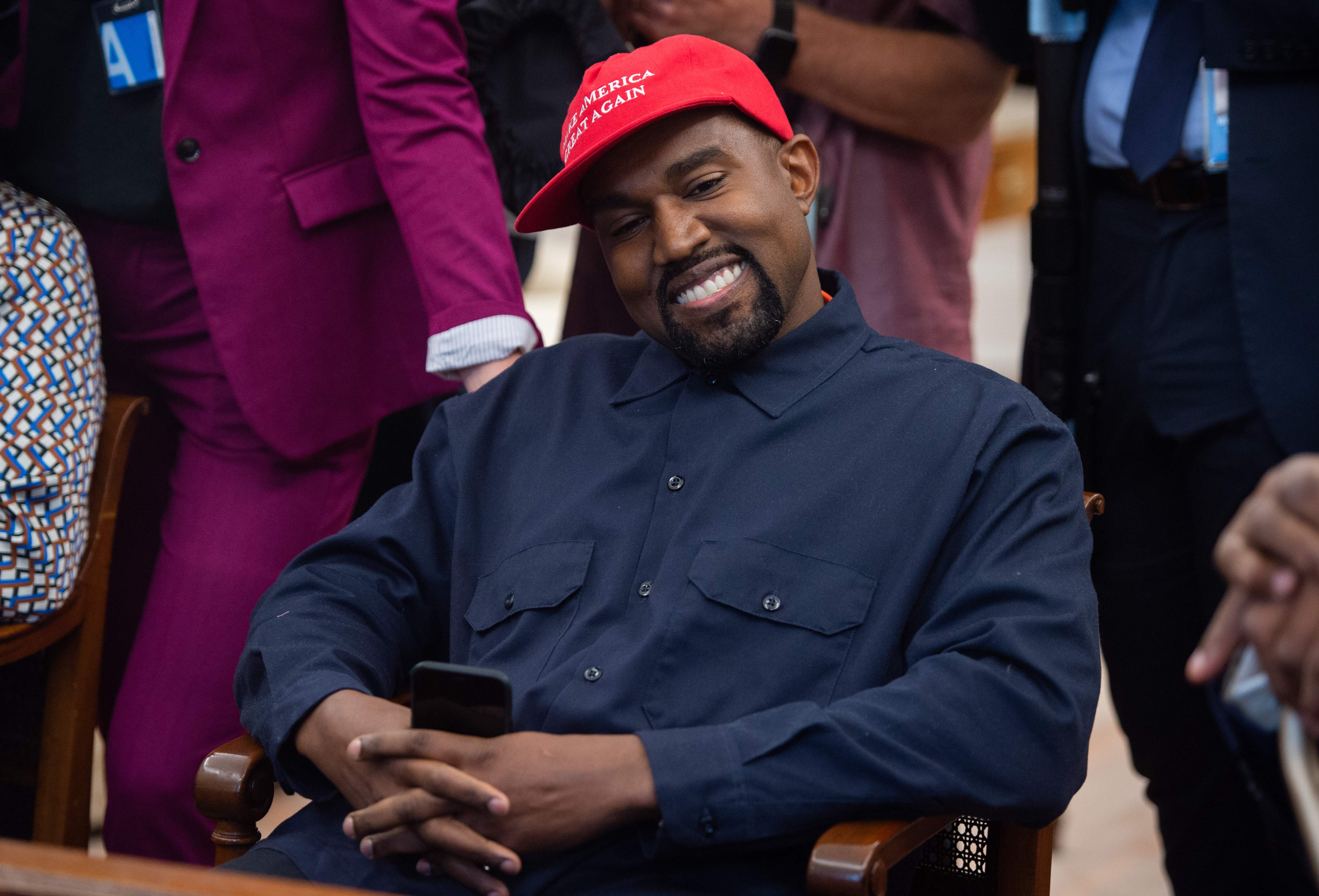 Kanye West celebró su primer mitin de campaña en Carolina del Sur, en medio de su carrera por conseguir la presidencia de Estados Unidos. (Foto Prensa Libre: ARCHIVO/Agence France-Presse)