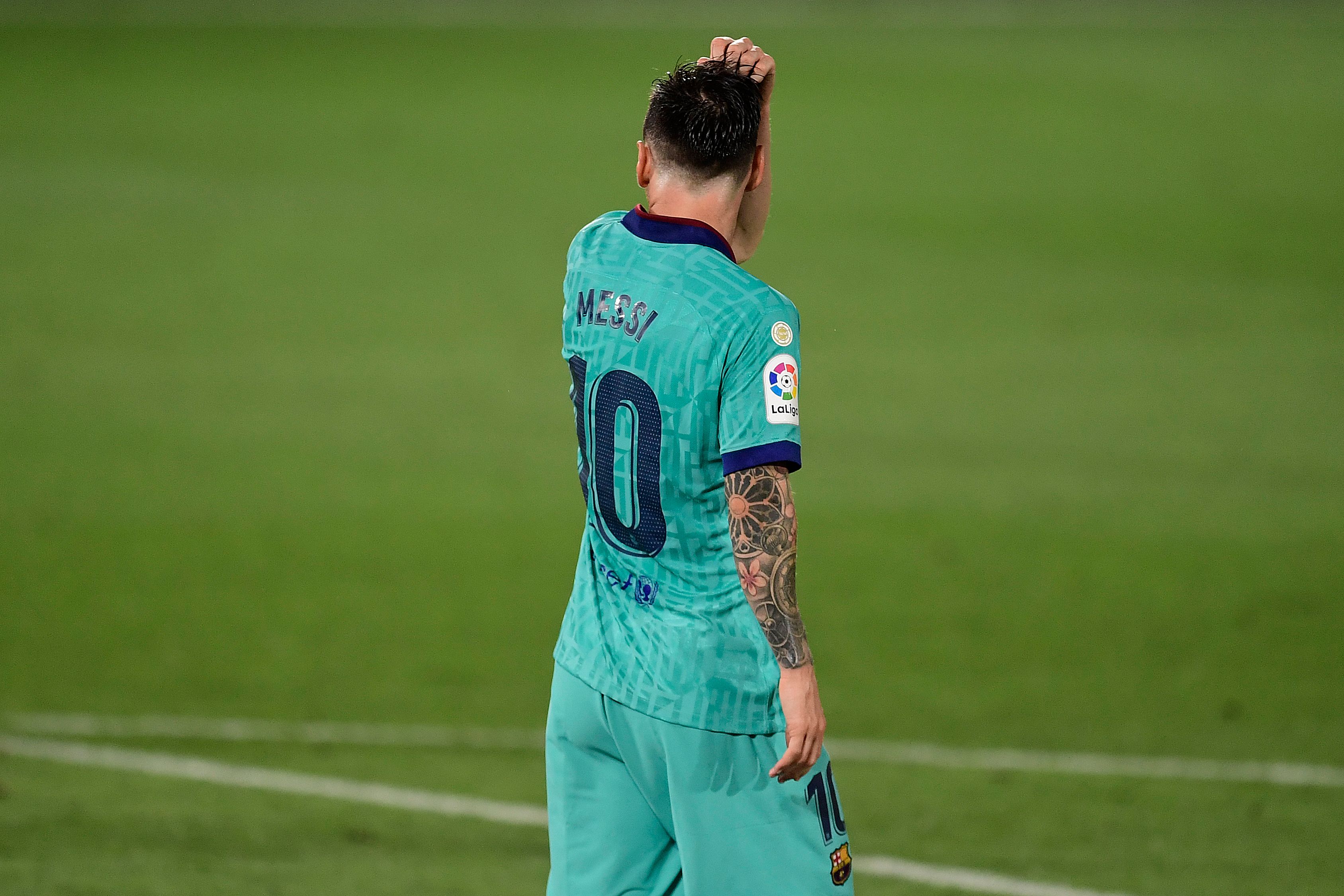 Los rumores de que Leo Messi dejará el Barcelona cada vez son más fuertes. (Foto Prensa Libre: AFP)