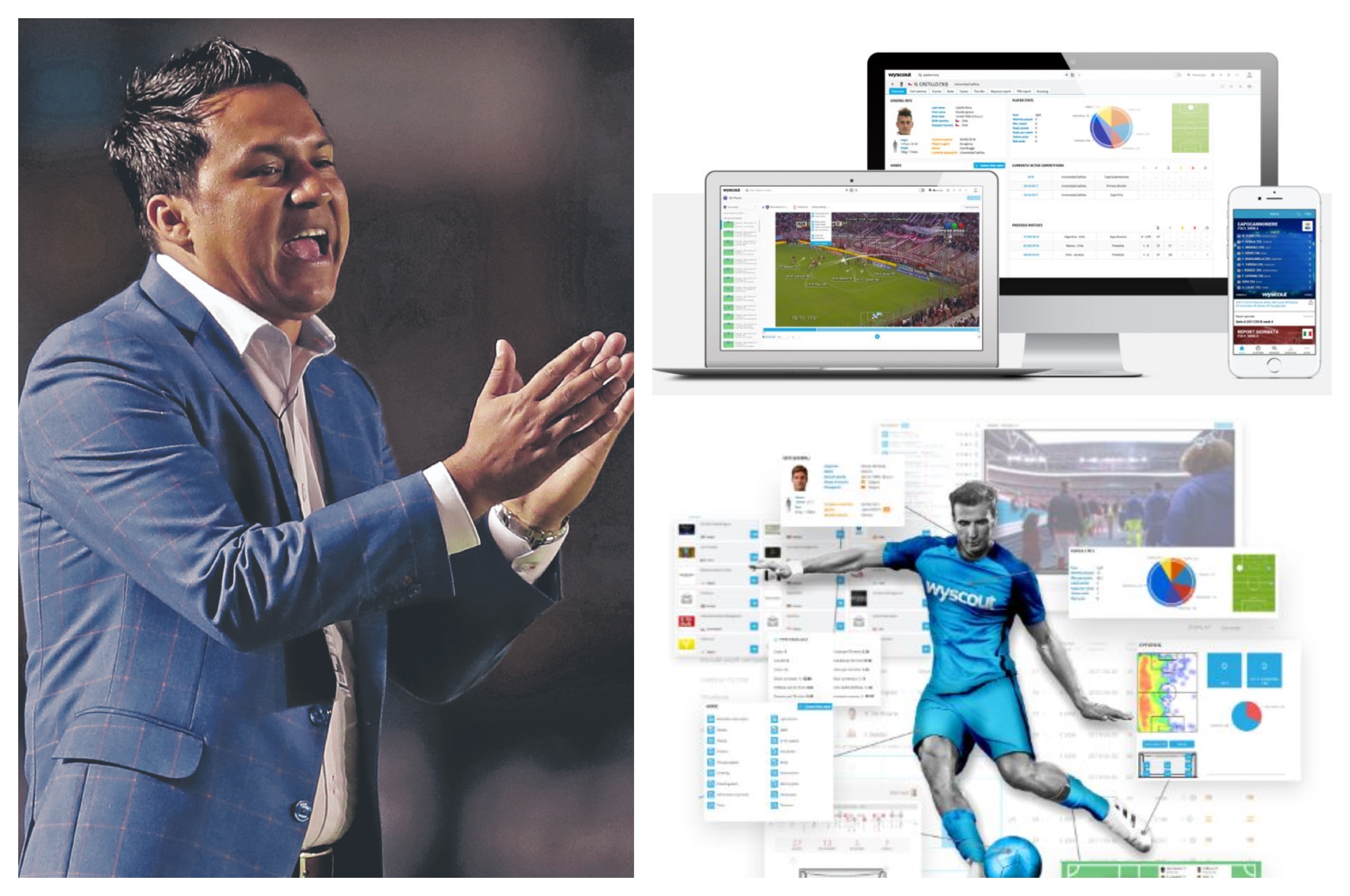 Amarini Villatoro se apoya en la tecnología para analizar a los rivales de Guatemala. (Foto Prensa Libre: Hemeroteca PL y Wyscout)