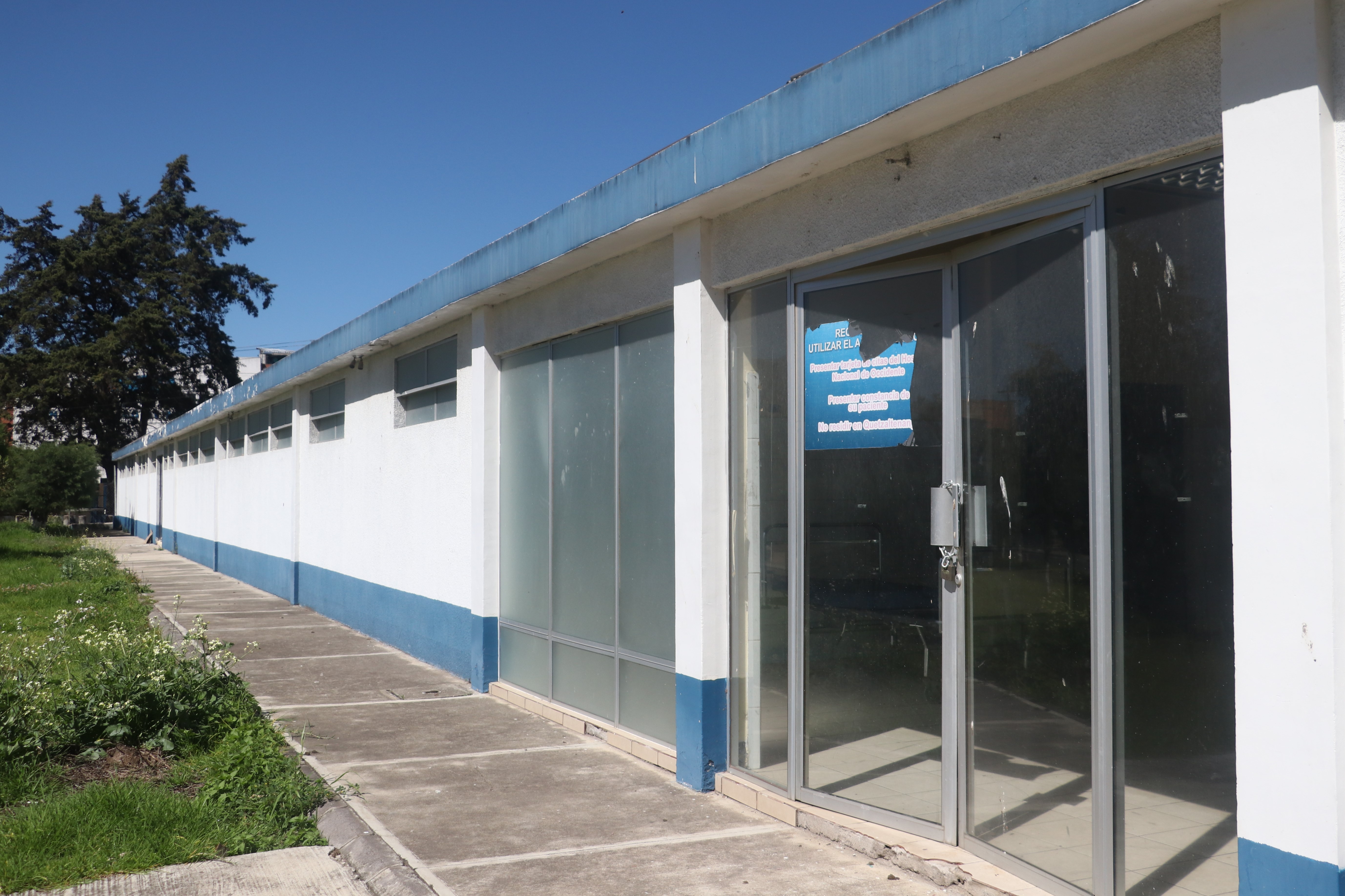 Las instalaciones del Comedor Solidario están sin utilización en el HRO y se comenzarán a adecuar para atender a 35 pacientes. (Fotos Prensa Libre: Raúl Juárez)