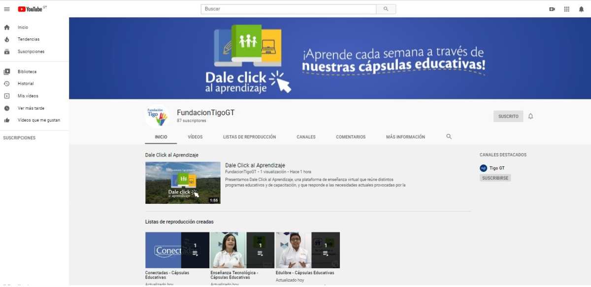 Fundación Tigo presenta Dale Click al Aprendizaje
