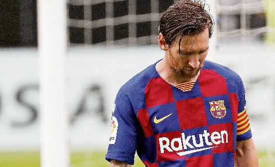 Lionel Messi y el Barcelona no pasan por su mejor momento. (Foto Prensa Libre: Hemeroteca PL)