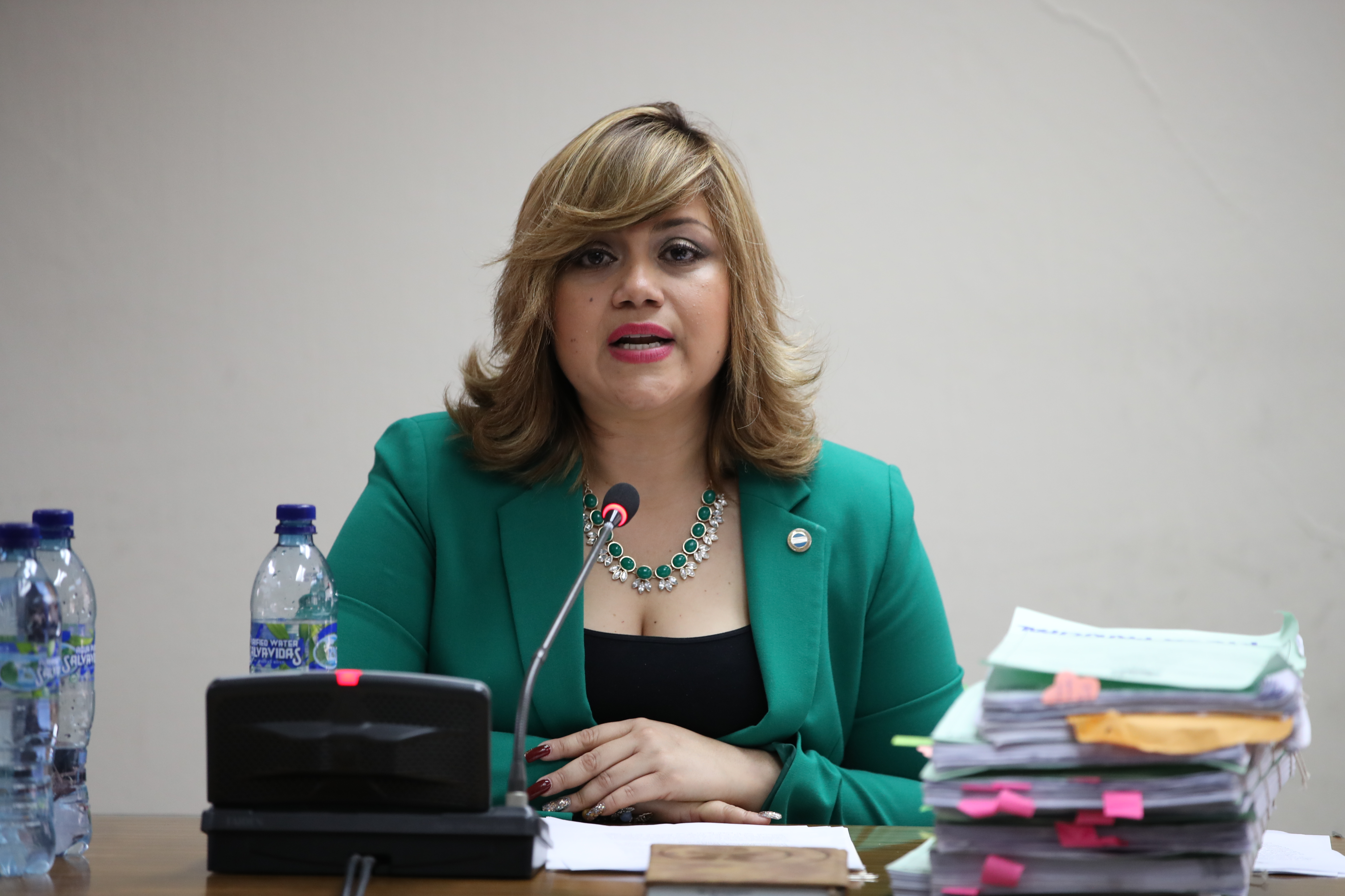 Beyla Estrada, magistrada de la Sala Tercera de Apelaciones. (Foto Prensa Libre: Hemeroteca PL)