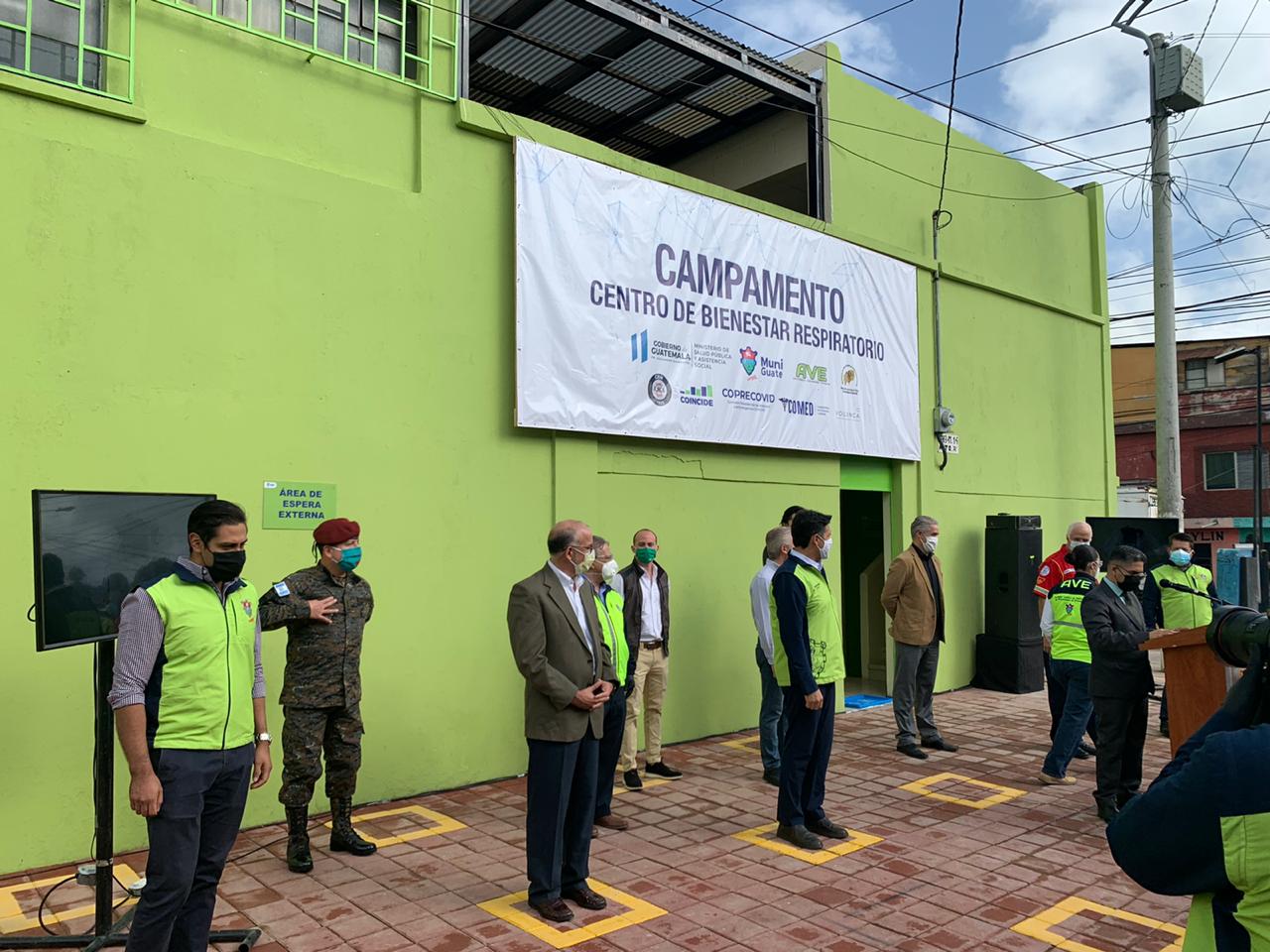 Los centros de bienestar respiratorios funcionan con donaciones y no reportan mayor gasto para  su operación. (Foto Prensa Libre:  Municipalidad de Guatemala) 