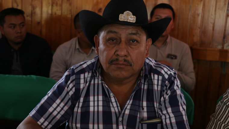 Alonzo Carlos Miguel, alcalde de San Miguel Acatán, Huehuetenango. (Foto Prensa Libre: Mike Castillo)
