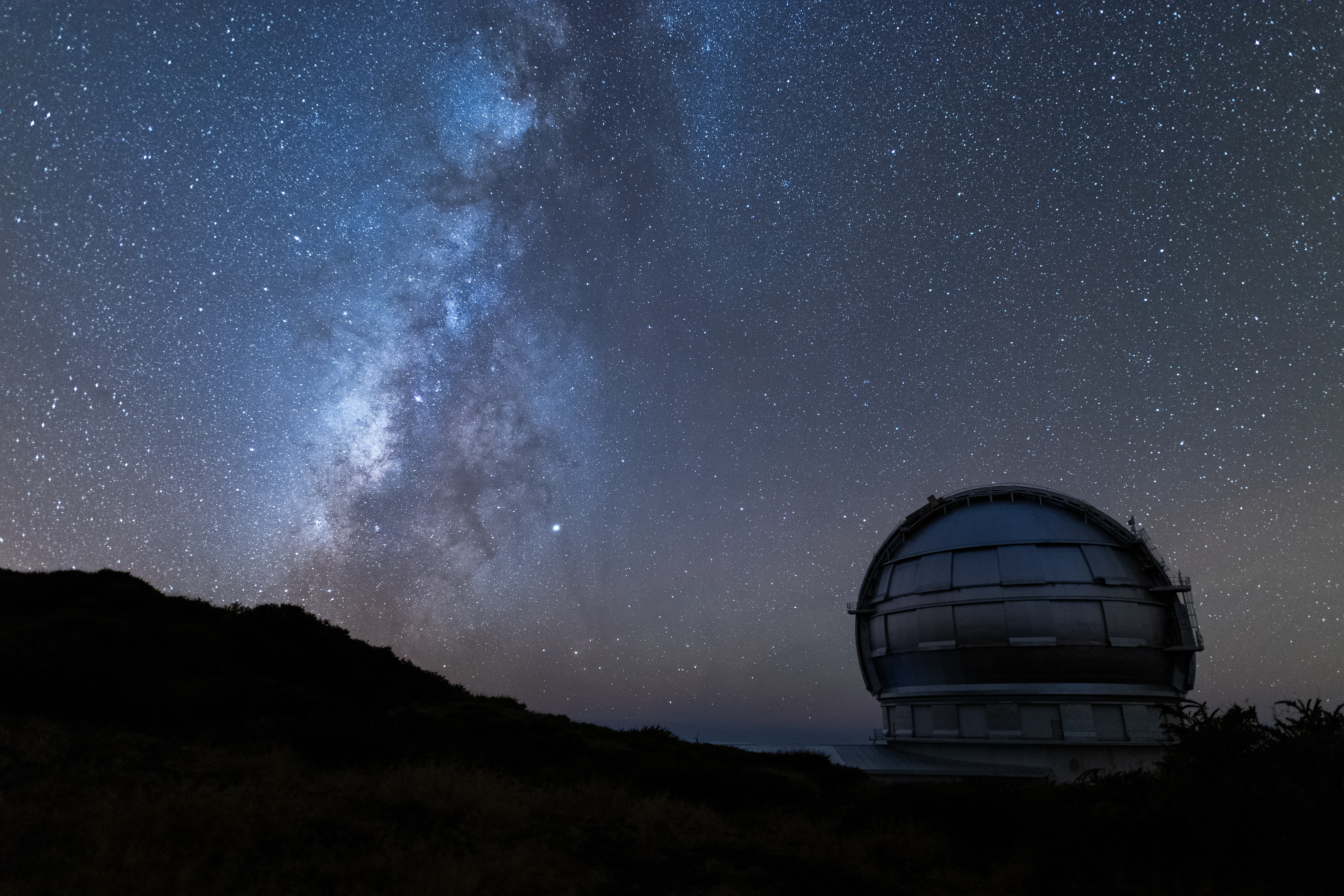 En una noche despejada se estima que se observan a simple vista alrededor de 3 mil estrellas.   (Foto Prensa Libre: David Monje/Unsplash)