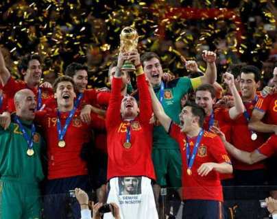 España celebra el décimo aniversario del título de campeón en Sudáfrica 2010