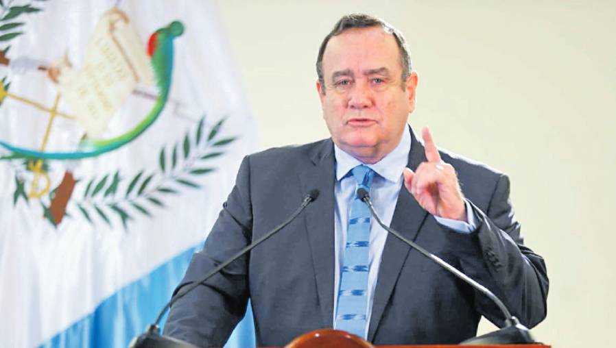 Alejandro Giammattei fue juramentado el 14 de enero de 2020 como nuevo presidente de Guatemala. (Foto Prensa Libre: Hemeroteca PL)