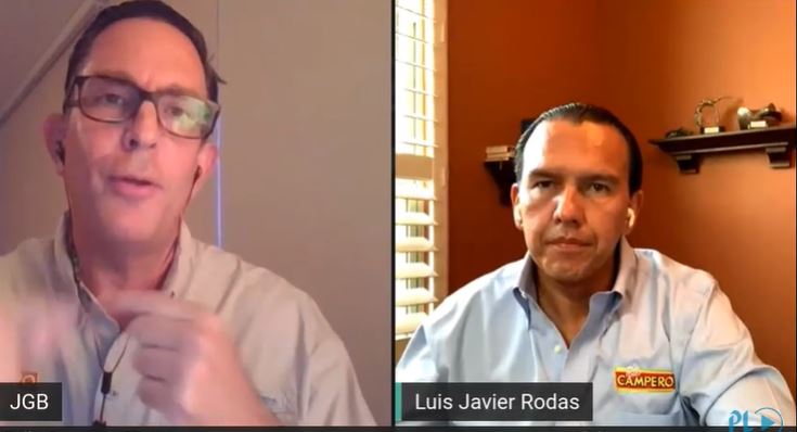 José Gregorio Baquero y Luis Javier Rodas revelaron cómo triunfó Pollo Campero en el extranjero. (Foto Prensa Libre: Hemeroteca PL)