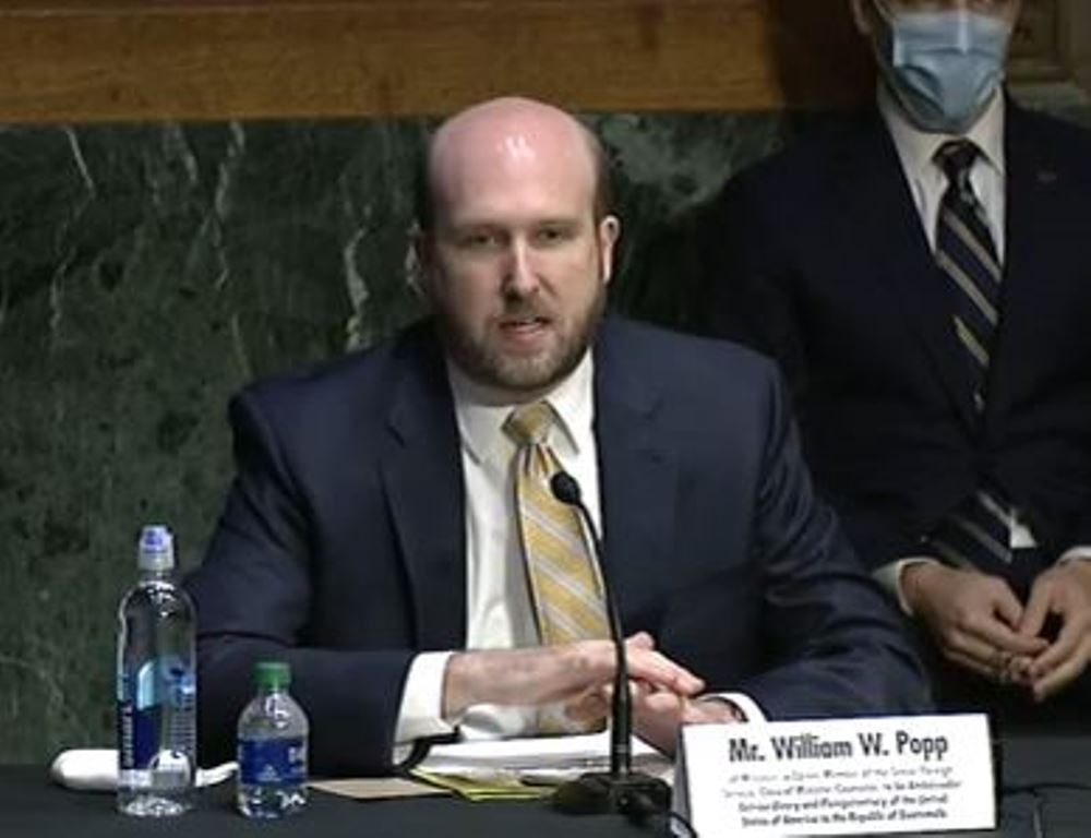 William W. Popp, diplomático designado por la Casa Blanca para ser embajador de Estados Unidos en Guatemala.