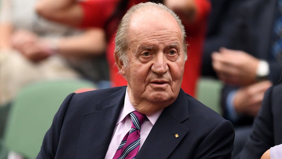 Juan Carlos I tiene 82 años.