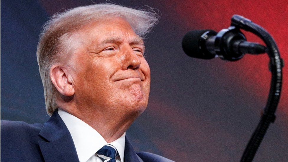 Trump retrocedió en las encuestas por los efectos de la pandemia en Estados Unidos. (Foto Prensa Libre: Reuters)