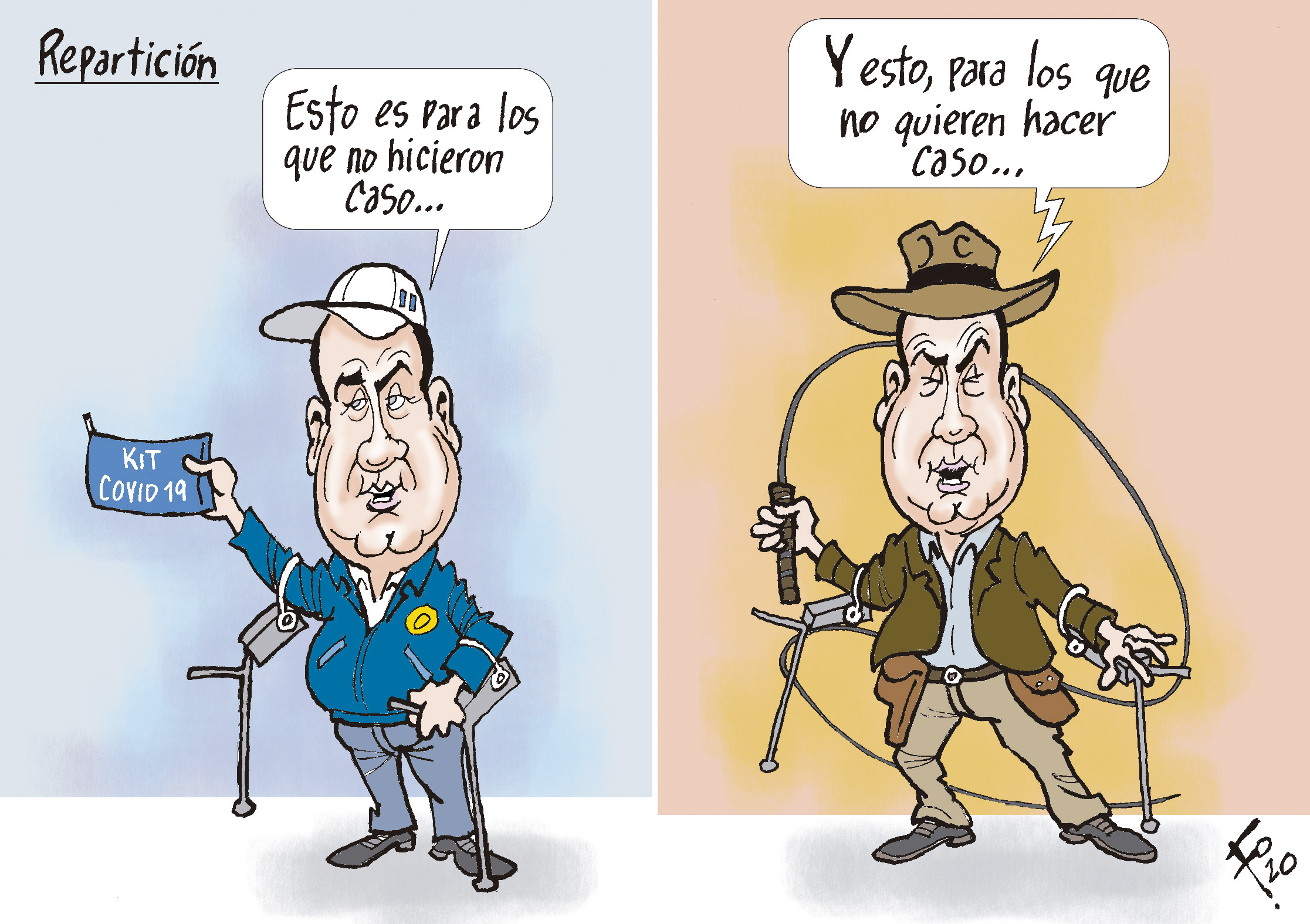 Personaje: Alejandro Giammattei.