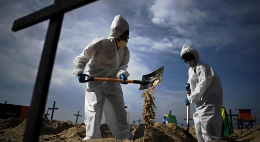 Brasil es uno de los más afectados por la pandemia. (Foto Prensa Libre: AFP)