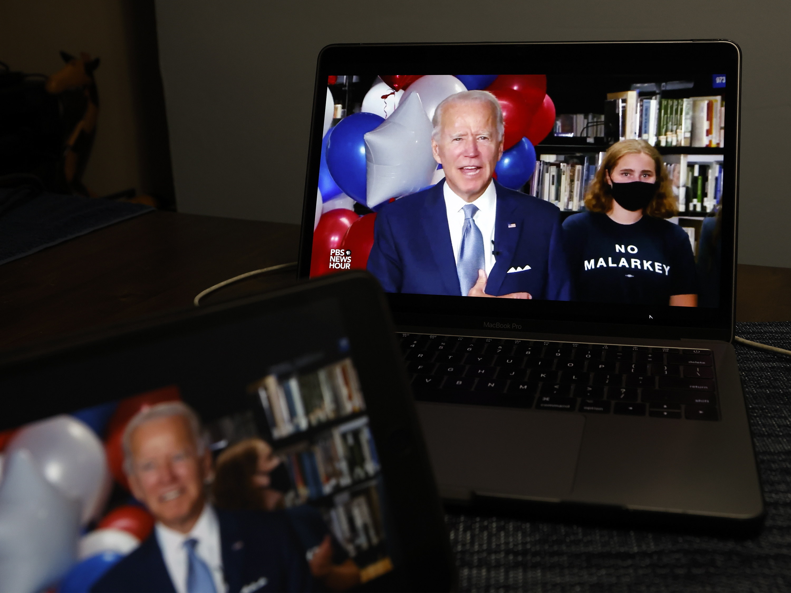 Durante la convención nacional del partido Demócrata, que se desarrolló de forma virtual, Joe Biden fue nominado candidato a la Presidencia de EE. UU. (Foto Prensa Libre: EFE)