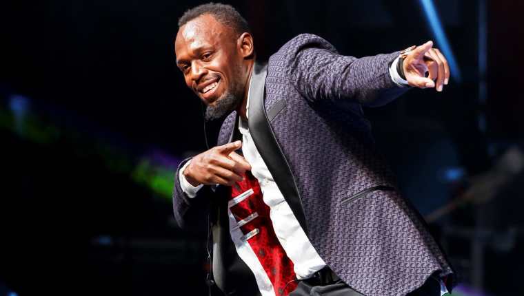 Usain Bolt agradeció por el reconocimiento que se le ha dado a su carrera como atleta. (Foto Prensa Libre: EFE)