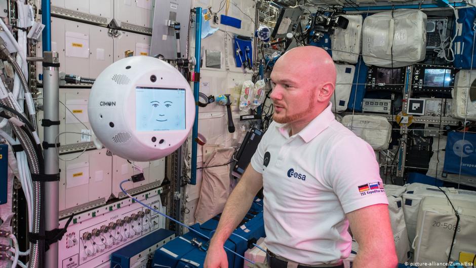 El astronauta alemán Alexander Gerst en el laboratorio Columbus de la EEI. Imagen del 14 de noviembre de 2018. (Foto Prensa Libre: Picture-Alliance)