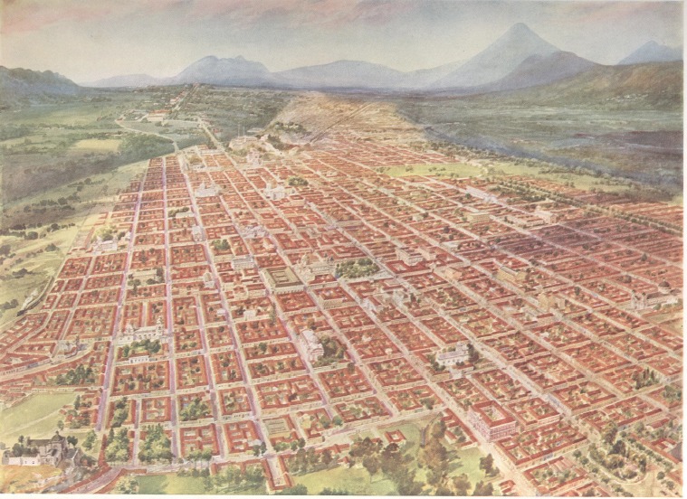 La ciudad de Guatemala ha crecido y se hace indispensable pensar en nuevos ingresos y otras salidas del municipio. (Foto Prensa Libre: Hemeroteca)