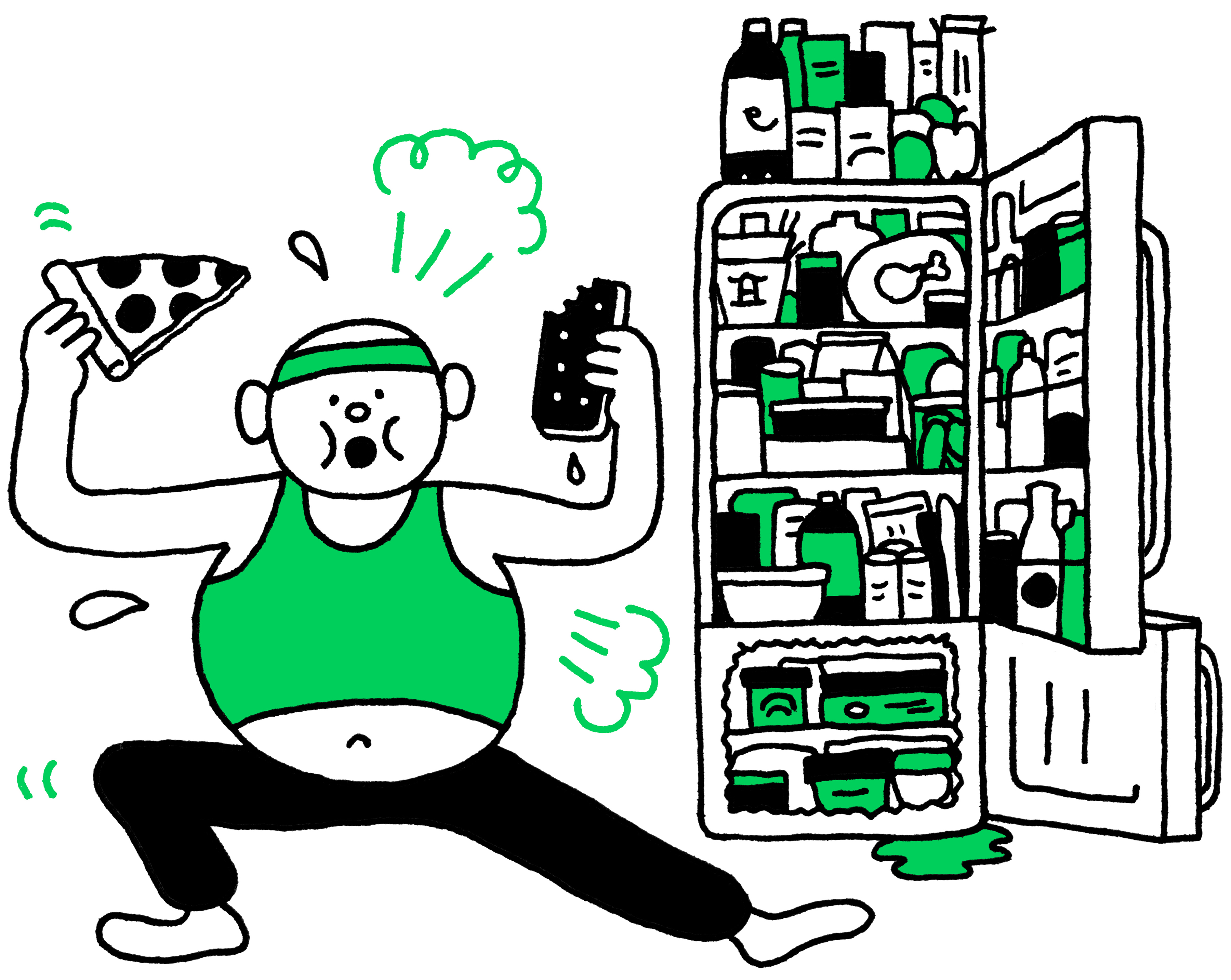 Si subió de peso durante el confinamiento, puede obsesionarse con eso o mejor ser más comprensivo consigo mismo. (Jordan Awan/The New York Times)