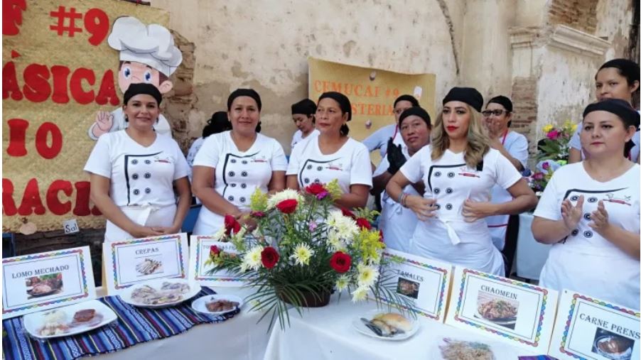 Mujeres de Chiquimula fueron capacitadas en cocina y repostería. (Foto: Hemeroteca PL)