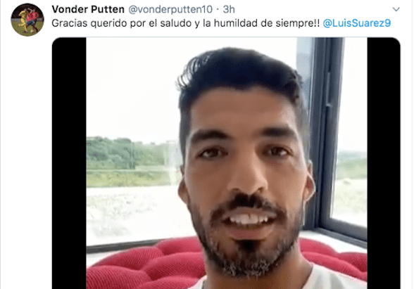 ¿Por qué Luis Suárez felicitó a Gerardo Vonder Putten exjugador de Marquense?
