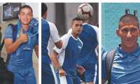 Marvin Ceballos, Jorge Aparicio y Stheven Robles, los llamados a brillar en la Selección de Guatemala. (Foto Prensa Libre: Hemeroteca PL)