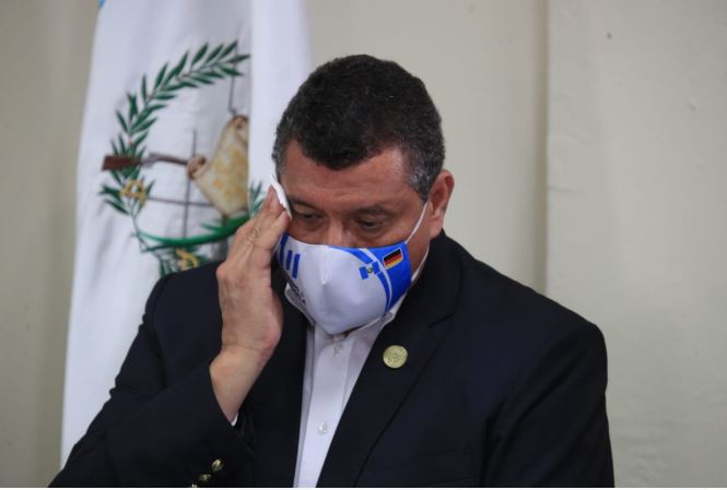 El vicepresidente de la República de Guatemala, Guillermo Castillo. (Foto Prensa Libre: Carlos Hernández)