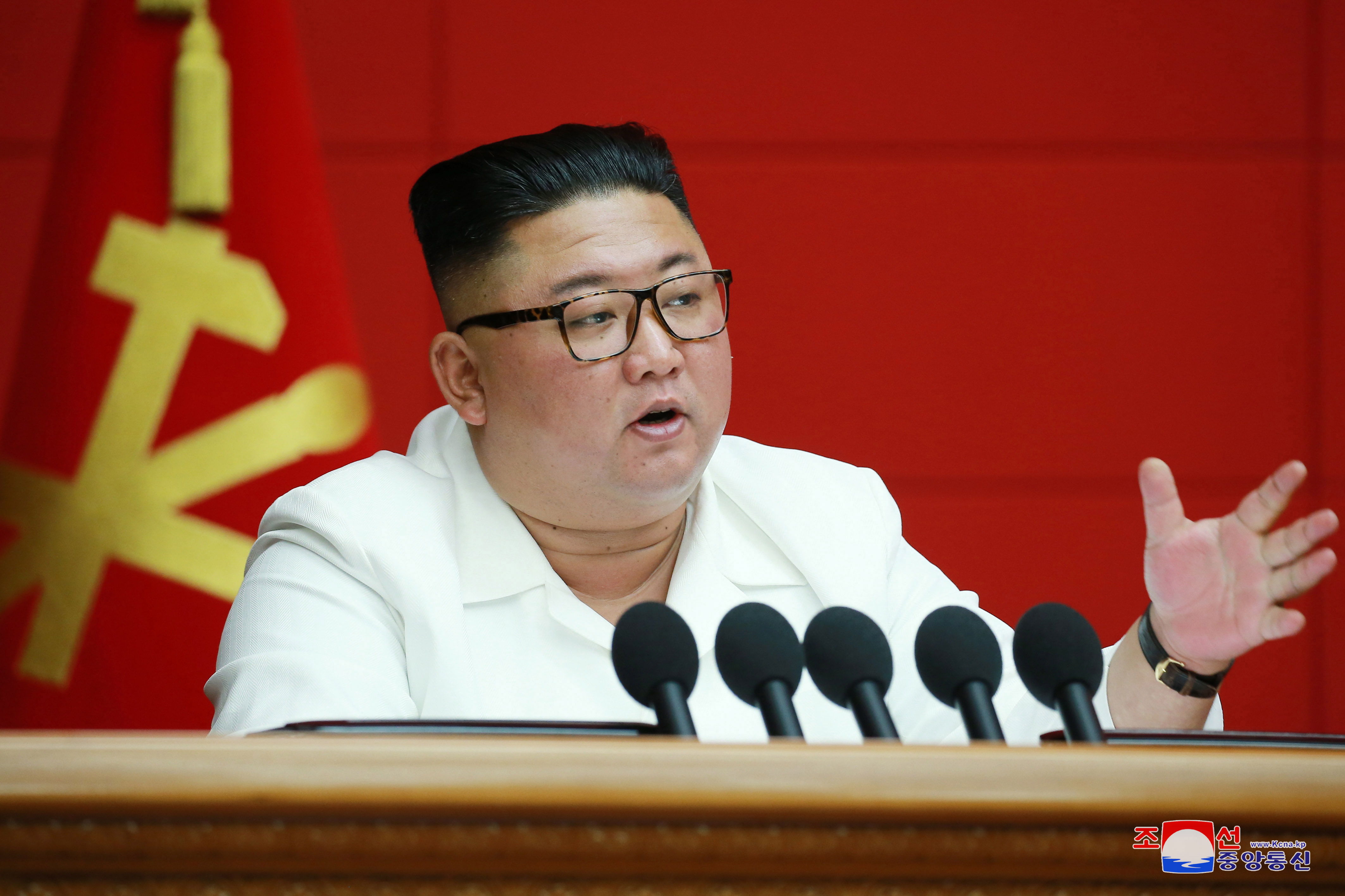 Kim Jong-Un estaría en coma, según un diplomático surcoreano. (Foto Prensa Libre: EFE)