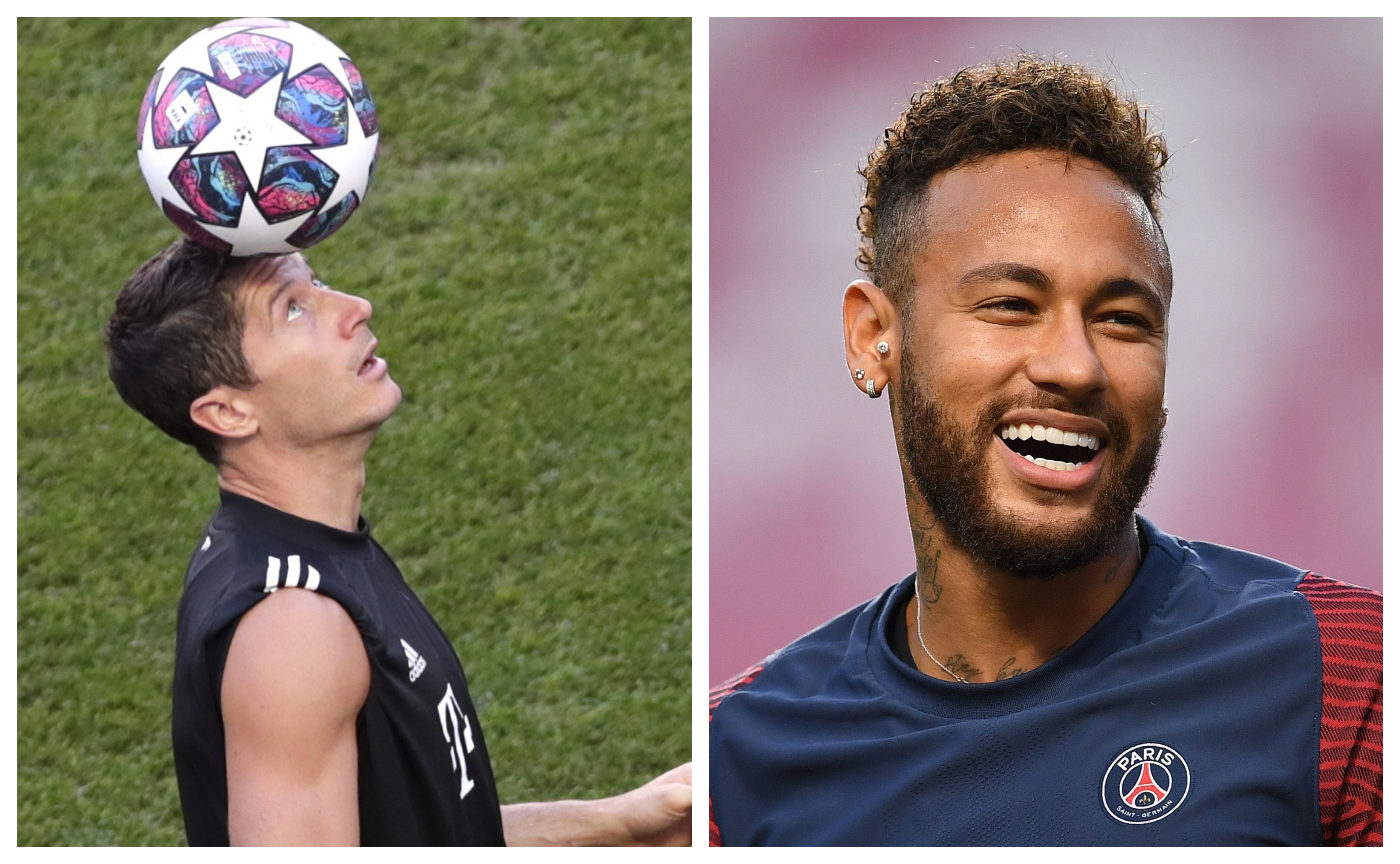 Las miradas de todos están estarán puestas en Lewandowski y Neymar. (AFP y EFE)