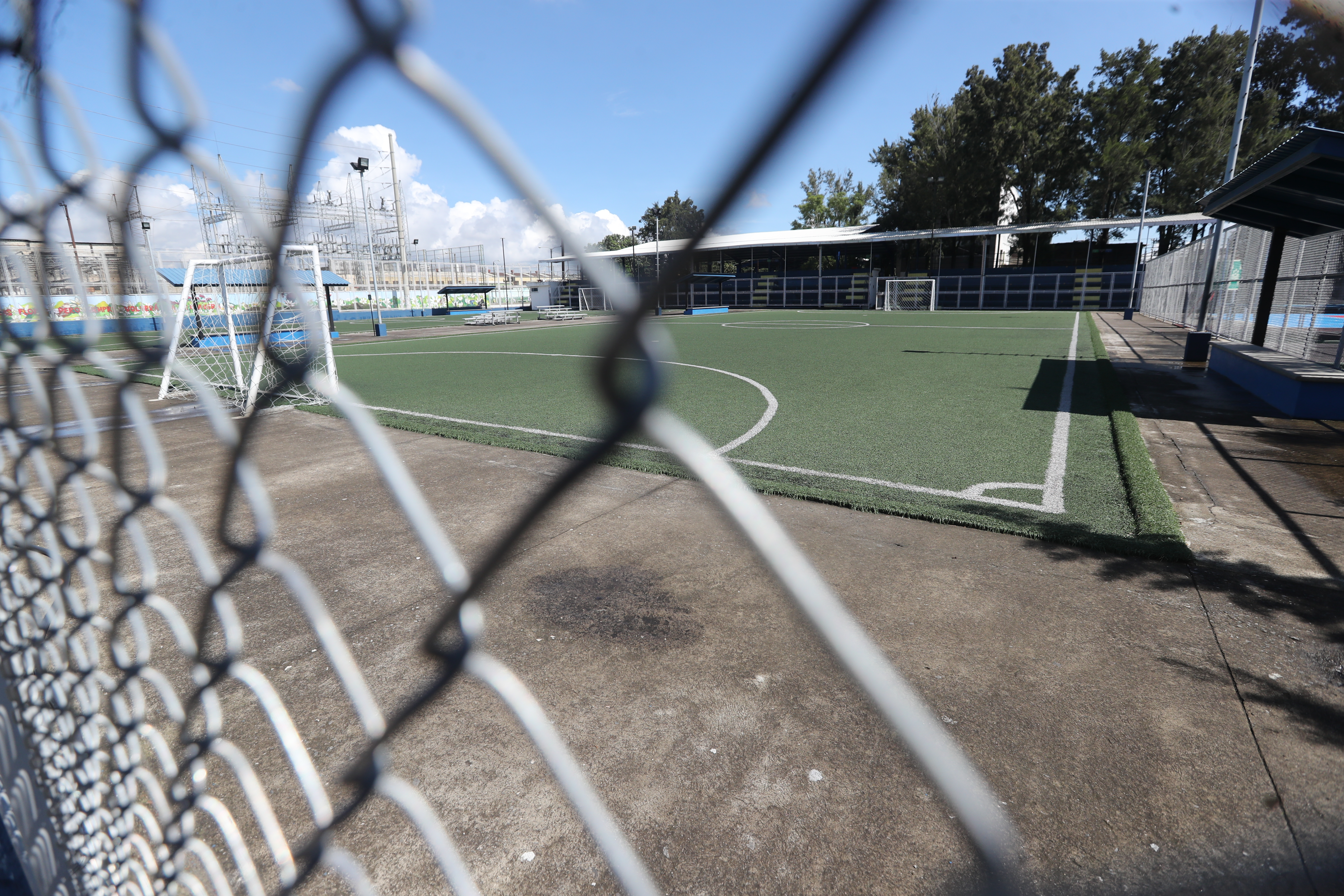 Vista del parque deportivo del Barrio Gerona, uno de los cuatro que administra el Ministerio de Cultura y Deportes. (Foto Prensa Libre: Hemeroteca PL)