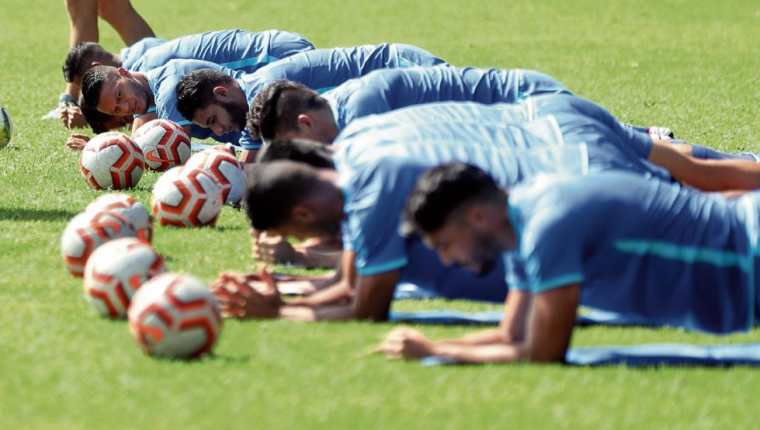 La Selección de Guatemala regresará en septiembre a trabajar. (Foto Prensa Libre: Hemeroteca PL)