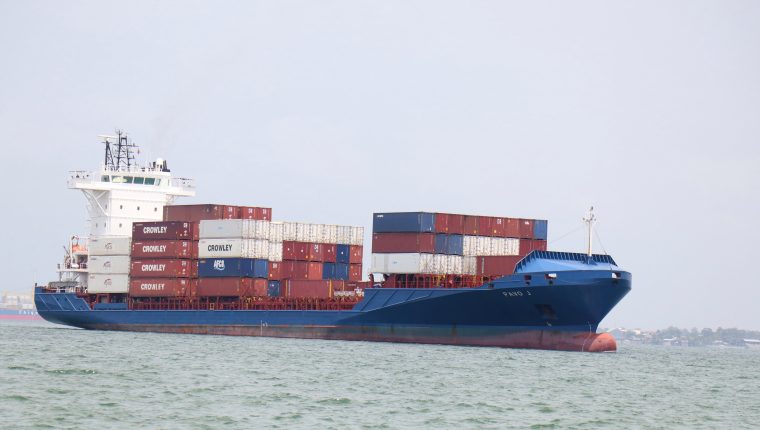 La marina mercante es la flota de los barcos que se usan  para el transporte de carga y comercio.  (Foto, Prensa Libre: Hemeroteca PL).
