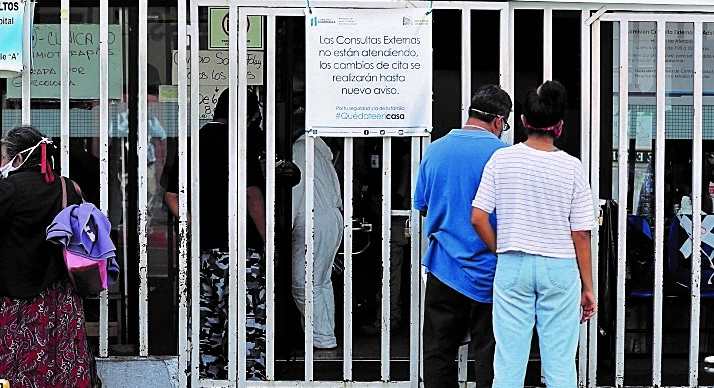 El Ministerio de Salud ordenó el cierre de las consultas externas con la llegada de la pandemia. (Foto Prensa Libre: Hemeroteca PL)