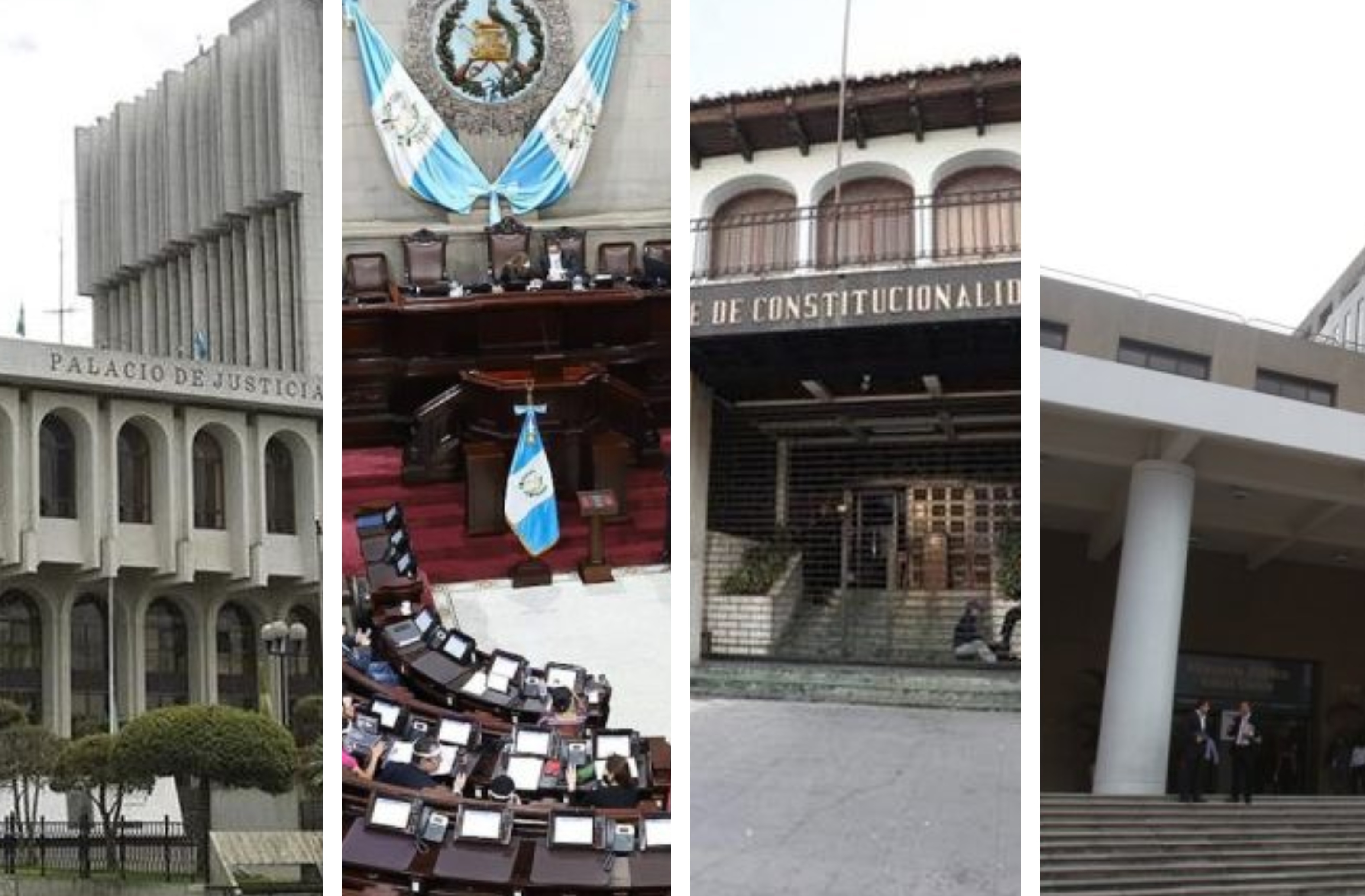 El proceso de elección de cortes ha confrontado a la CC, Congreso, CSJ y MP. (Foto Prensa Libre: Hemeroteca PL)