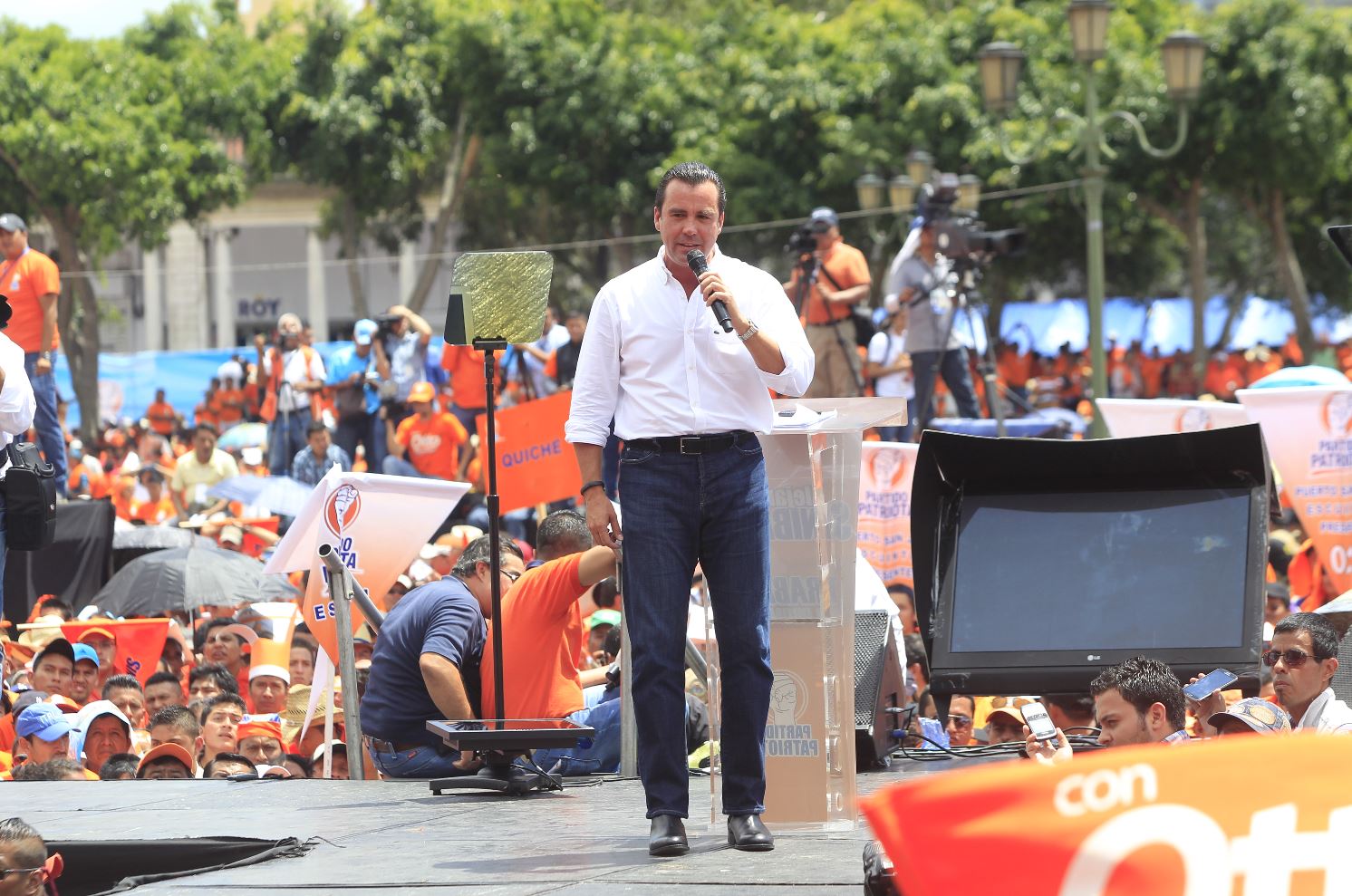 Alejandro Sinibaldi es nominado candidato presidencial del Partido Patriota. (Foto Prensa Libre: Hemeroteca PL)