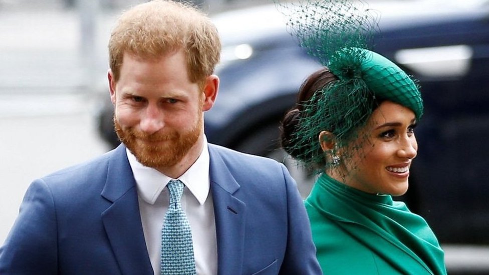 Harry y Meghan anunciaron que dejaban la familia real en enero. (Foto Prensa Libre: Reuters)