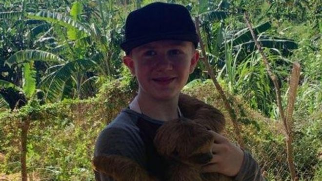 Linden Cameron, un niño en el espectro autista, recibió disparos de la policía en Estados Unidos. (Foto Prensa Libre: Golda Barton)