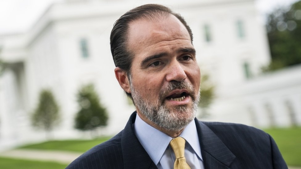 Mauricio Claver-Carone es el primer estadounidense en presidir el BID. (Foto Prensa Libre: EPA)