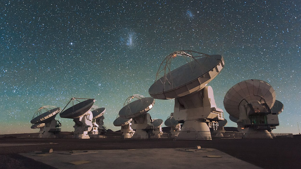 La señal de fosfina fue confirmada por el telescopio Atacama Large Millimeter/submillimeter Array en Chile. (Foto Prensa Libre: ESO)
