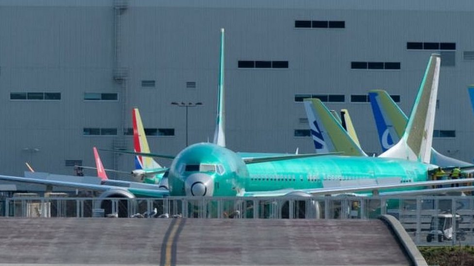 El Boeing 737 MAX no despega desde marzo de 2019. (Foto Prensa Libre: Getty Images)