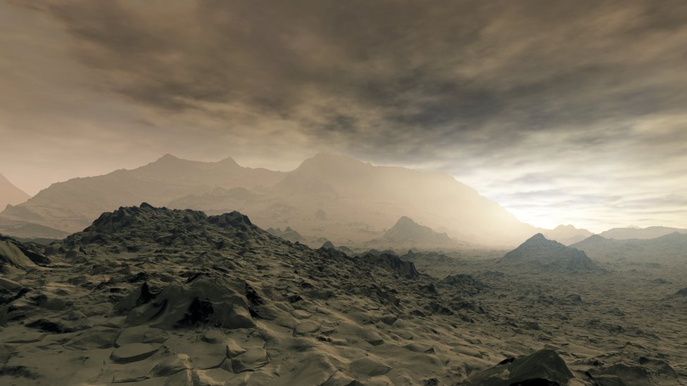 Se sabe que Venus es un mundo infernal, un candidato poco probable para albergar vida. (Foto Prensa Libre: Detlev van Ravenswaay/SPL)