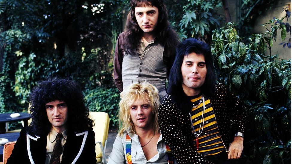 Queen se situó en lo más alto de la lista.