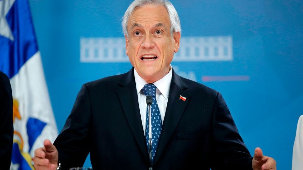 Unas horas antes de conocerse la postura final del gobierno con respecto al acuerdo, Piñera aseguró que Chile estaba totalmente comprometido con el cambio climático. (Foto Prensa Libre: Getty Images)