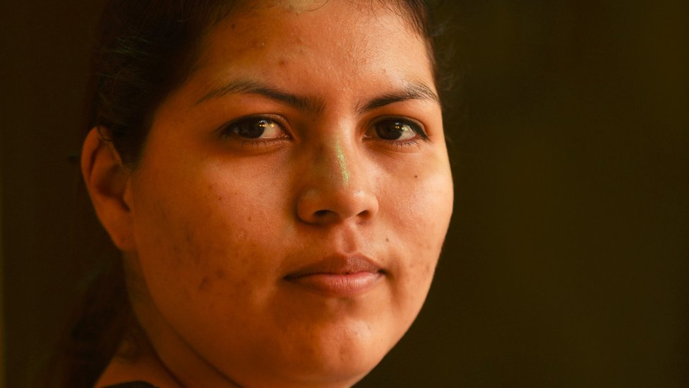 La salvadoreña Cindy Erazo pasó seis años en la cárcel. (Foto Prensa Libre: Centro de Derechos Reproductivos)