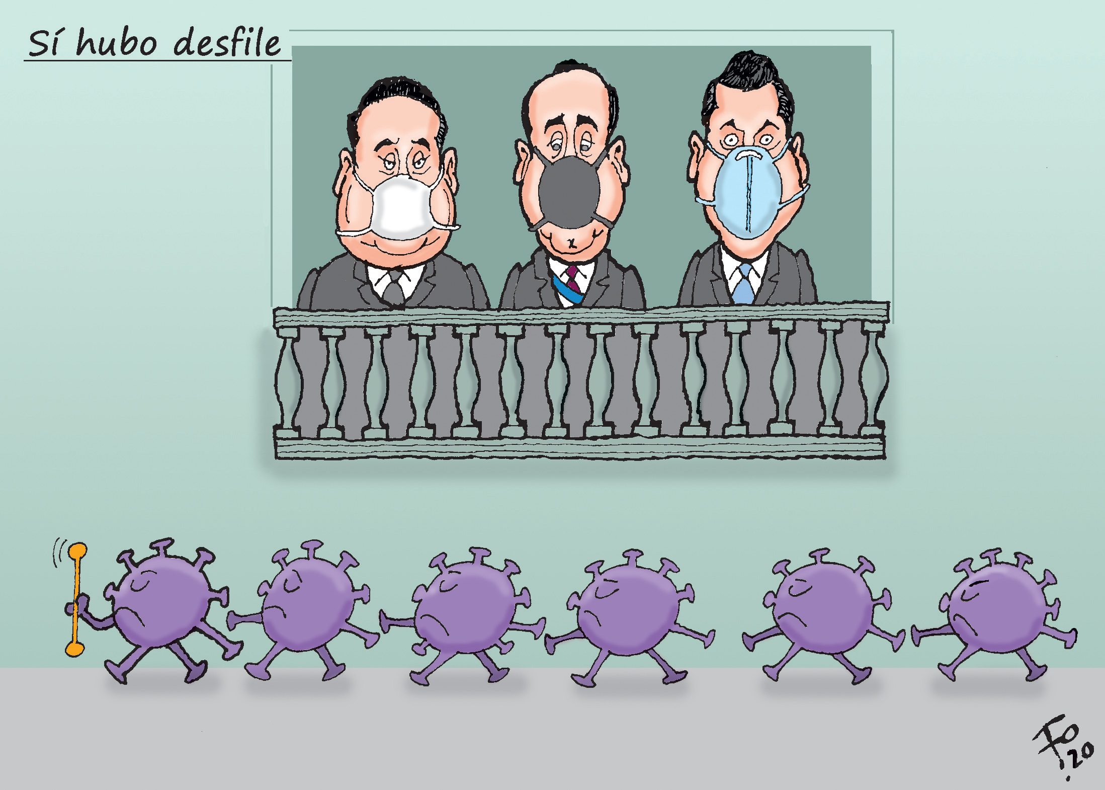 Personajes: Allan Rodriguez. Alejandro Giammattei y Guillermo Castillo.