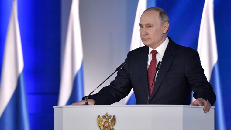 Vladímir Putin, presidente de Rusia. (Foto Prensa Libre: EFE)