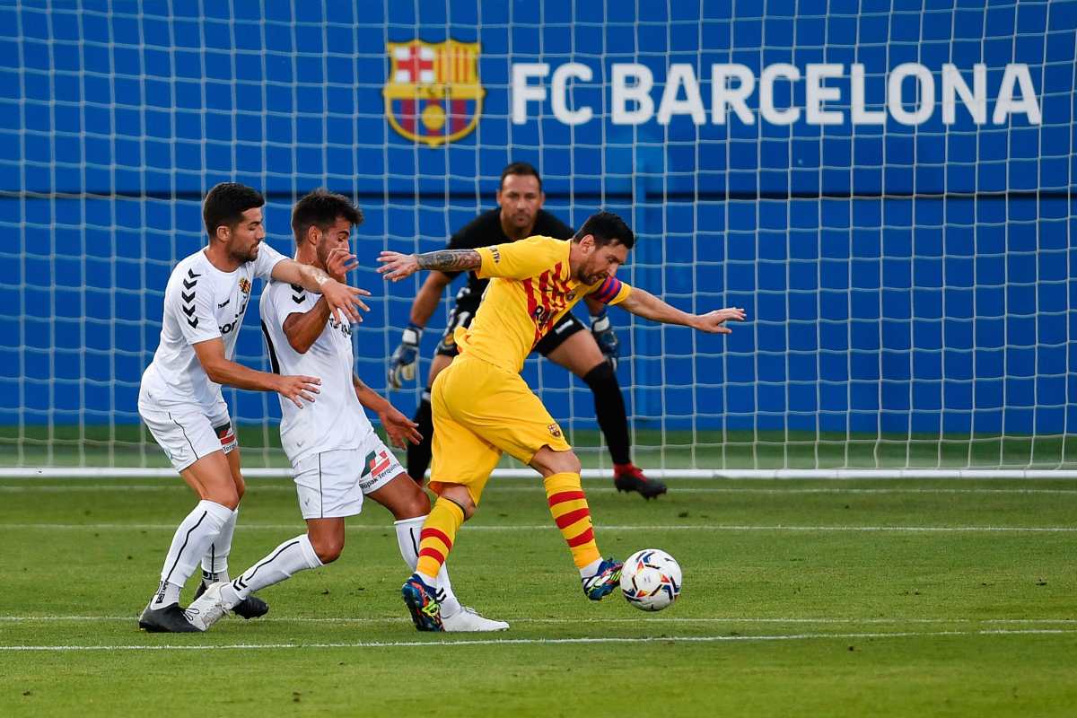 Messi es titular en el triunfo del Barcelona contra el modesto Nastic