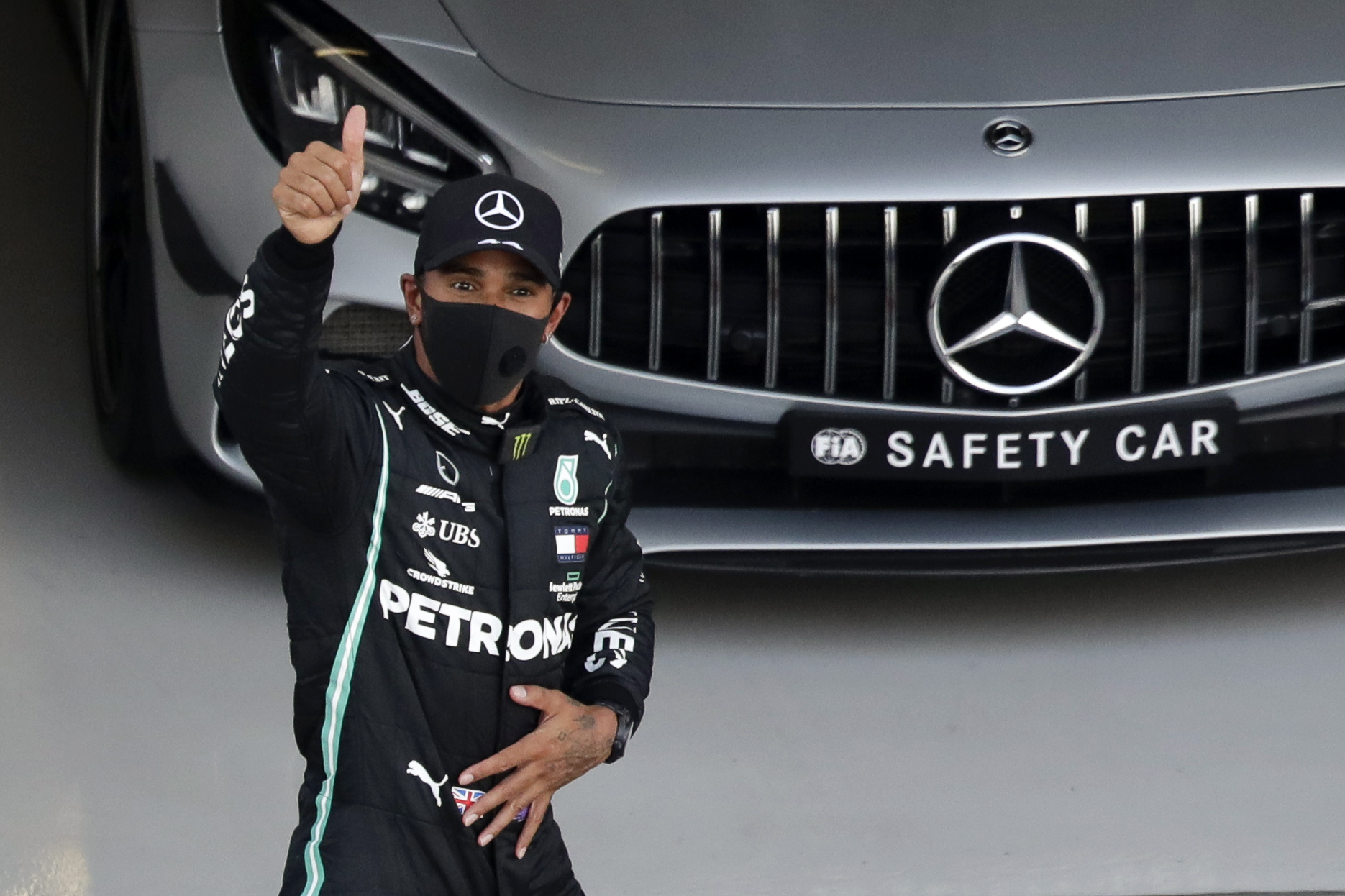 Lewis Hamilton dominó de nuevo la clasificación, la número 96 en su carrera. (Foto Prensa Libre: AFP).