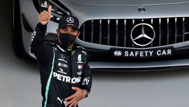 Lewis Hamilton dominó de nuevo la clasificación, la número 96 en su carrera. (Foto Prensa Libre: AFP).
